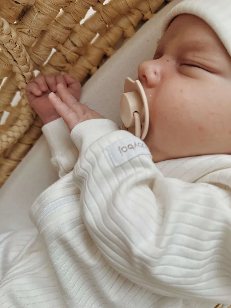 Pajacyk na suwak Śmietankowy