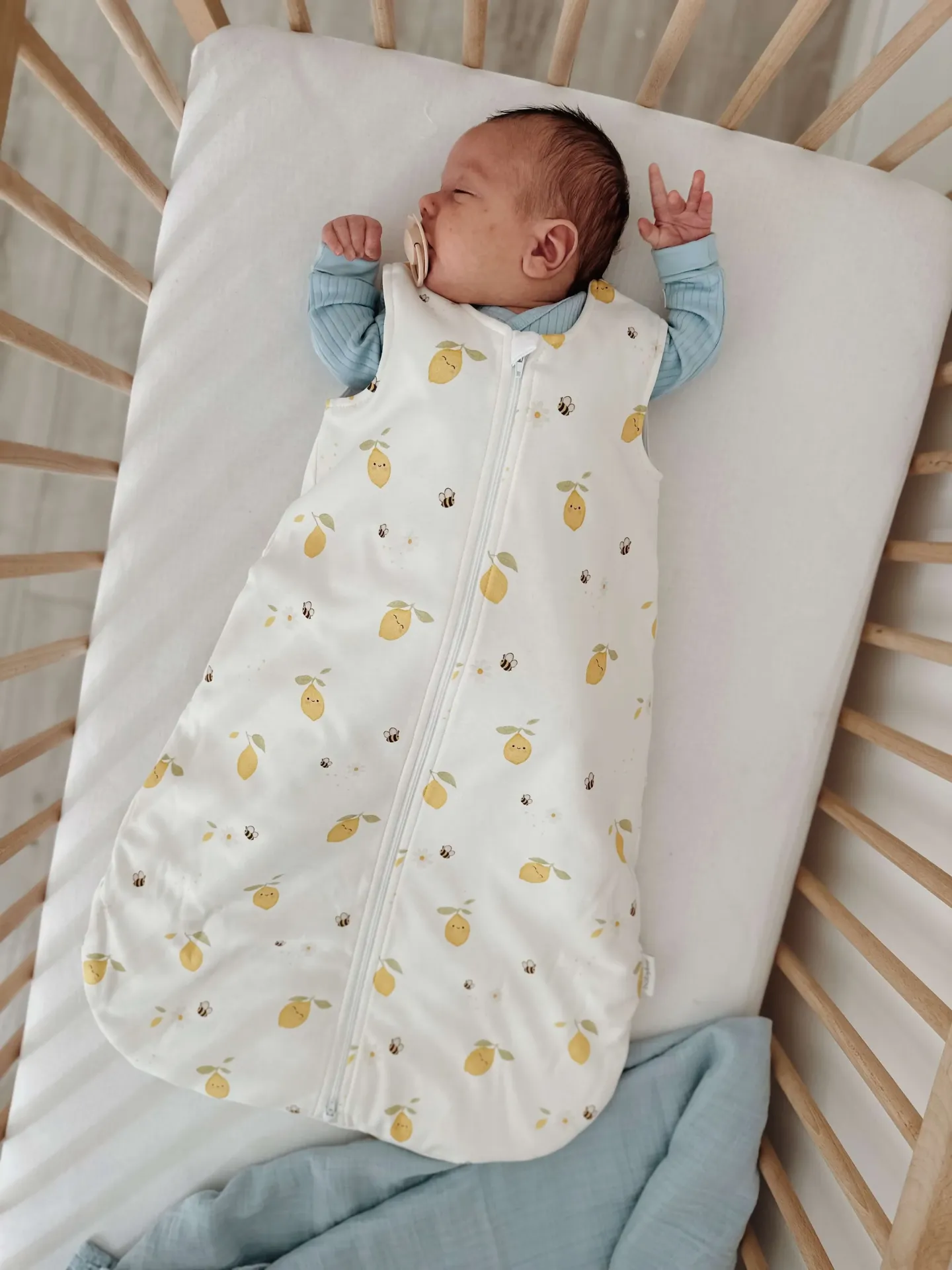 Śpiworek do spania 1,5 tog Cytrynki
