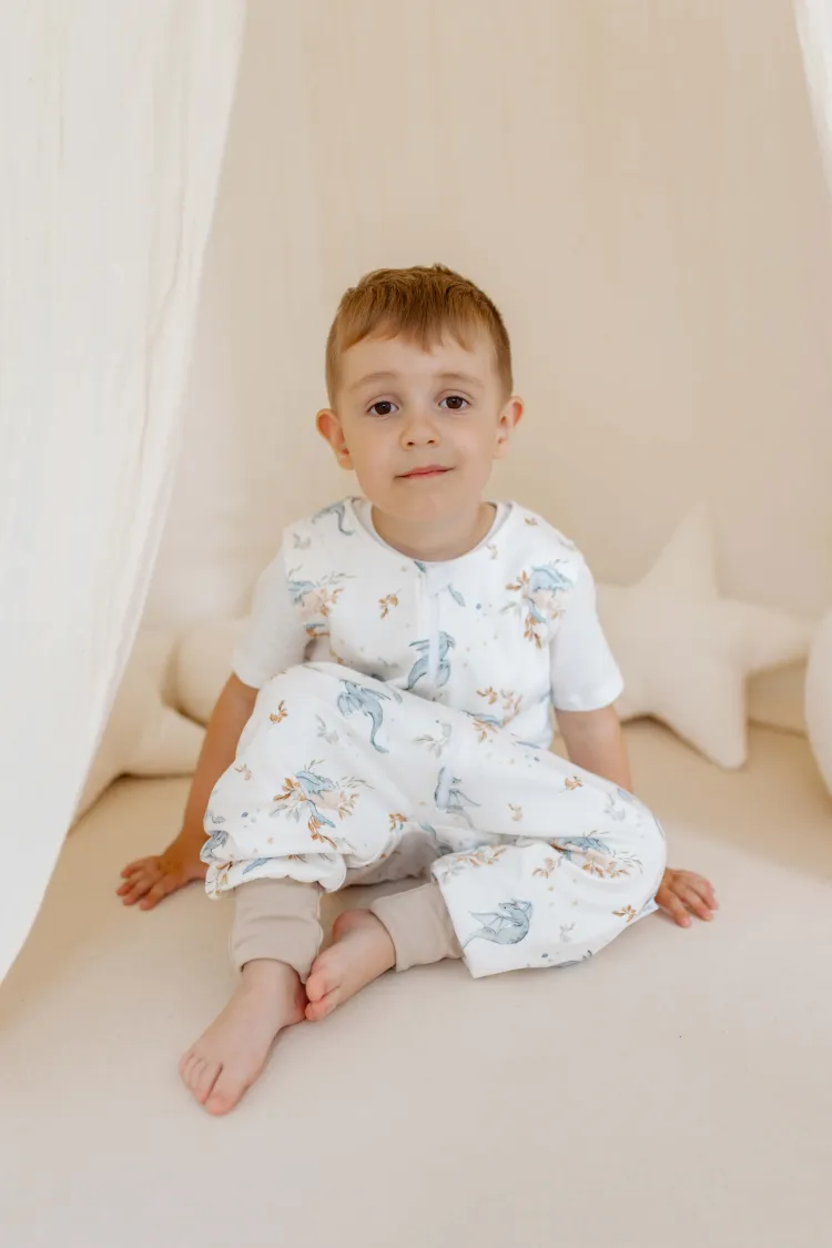 Śpiworek z nogawkami 1,5 tog Smoki