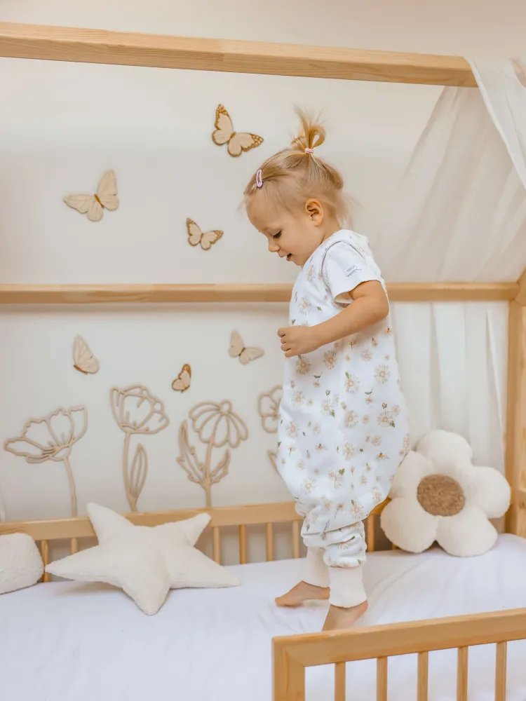 Śpiworek z nogawkami 1,5 tog Stokrotki