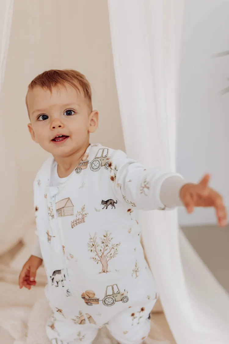 Śpiworek z nogawkami 2,5 tog Farma z długim rękawem