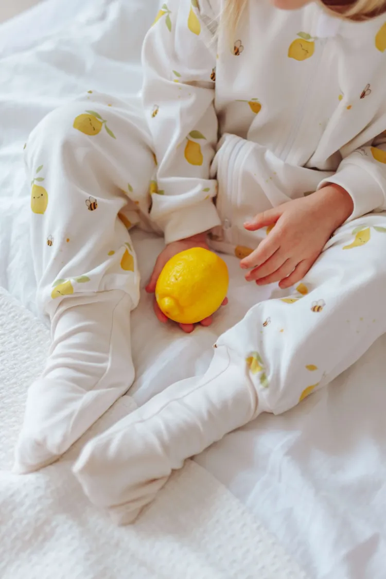 Śpiworek z nogawkami 2,5 tog Cytrynki