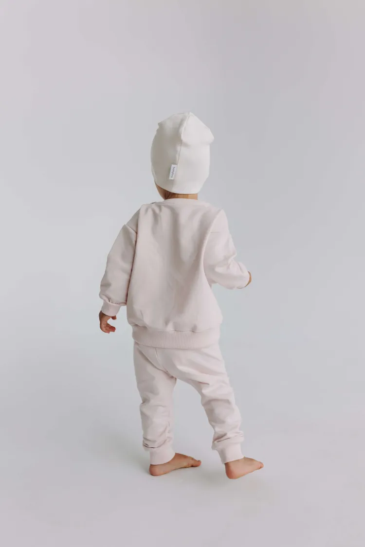 Czapka i komin - Ecru