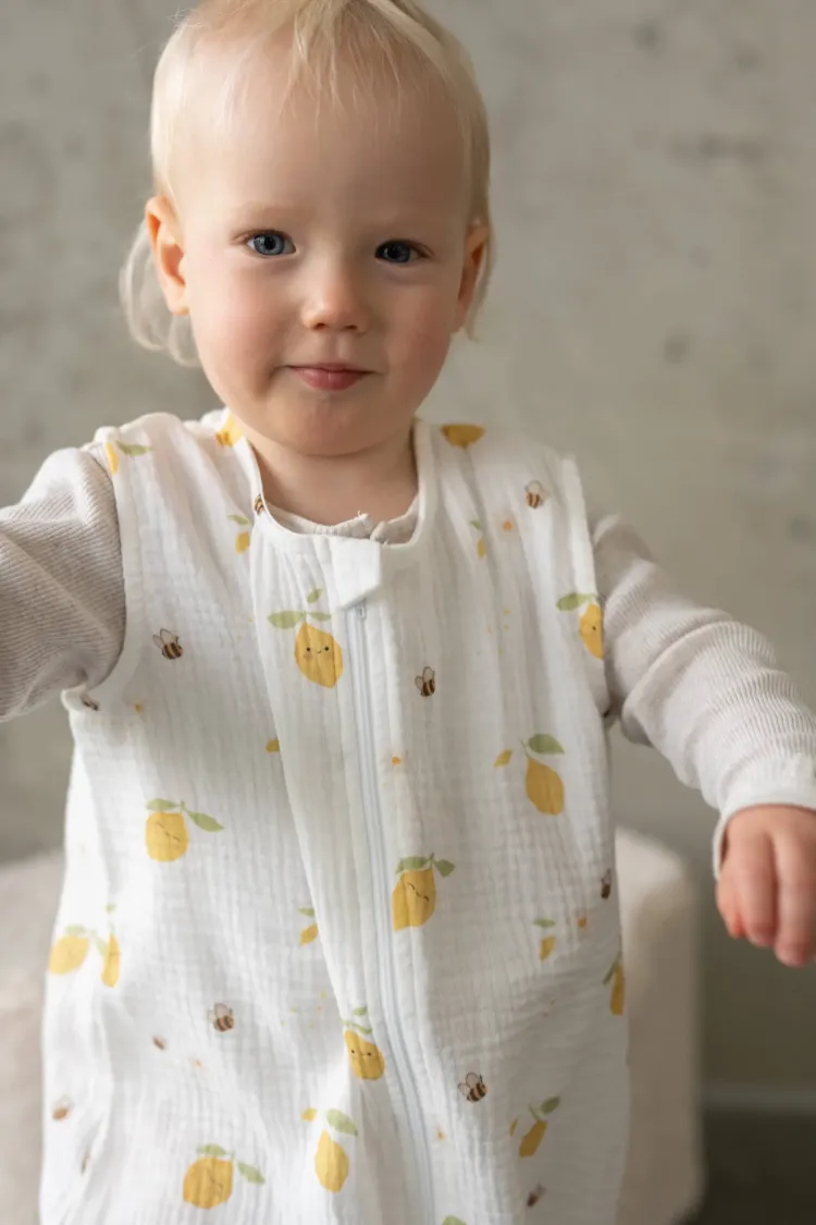 Śpiworek z nogawkami 0.5 tog Muślin Cytrynki